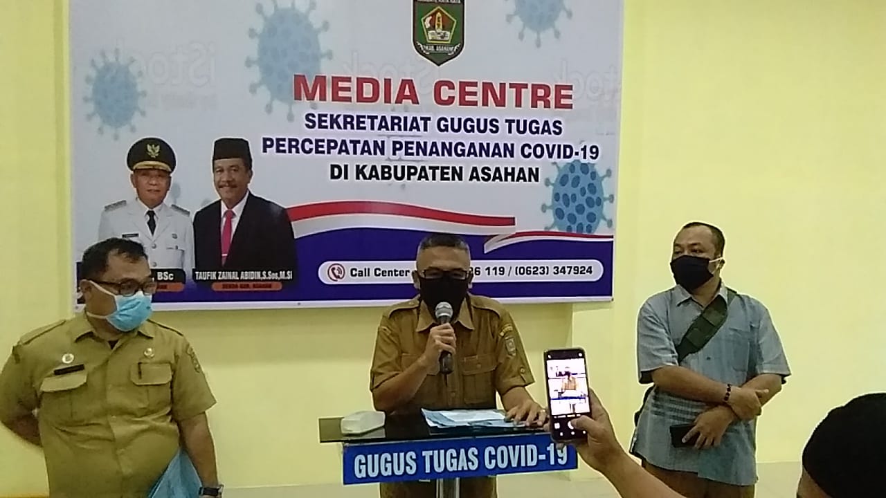 Hasil Test Swab, Suami Istri di Asahan Positif Covid-19