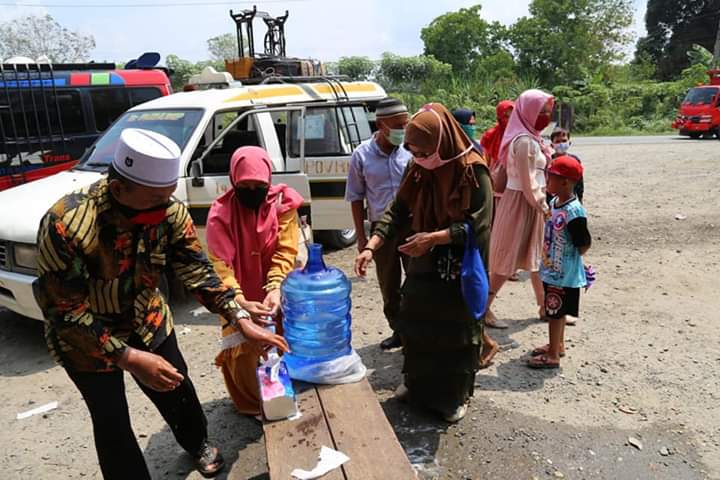 Dishub Awasi Masyarakat Yang Keluar Masuk Labuhanbatu