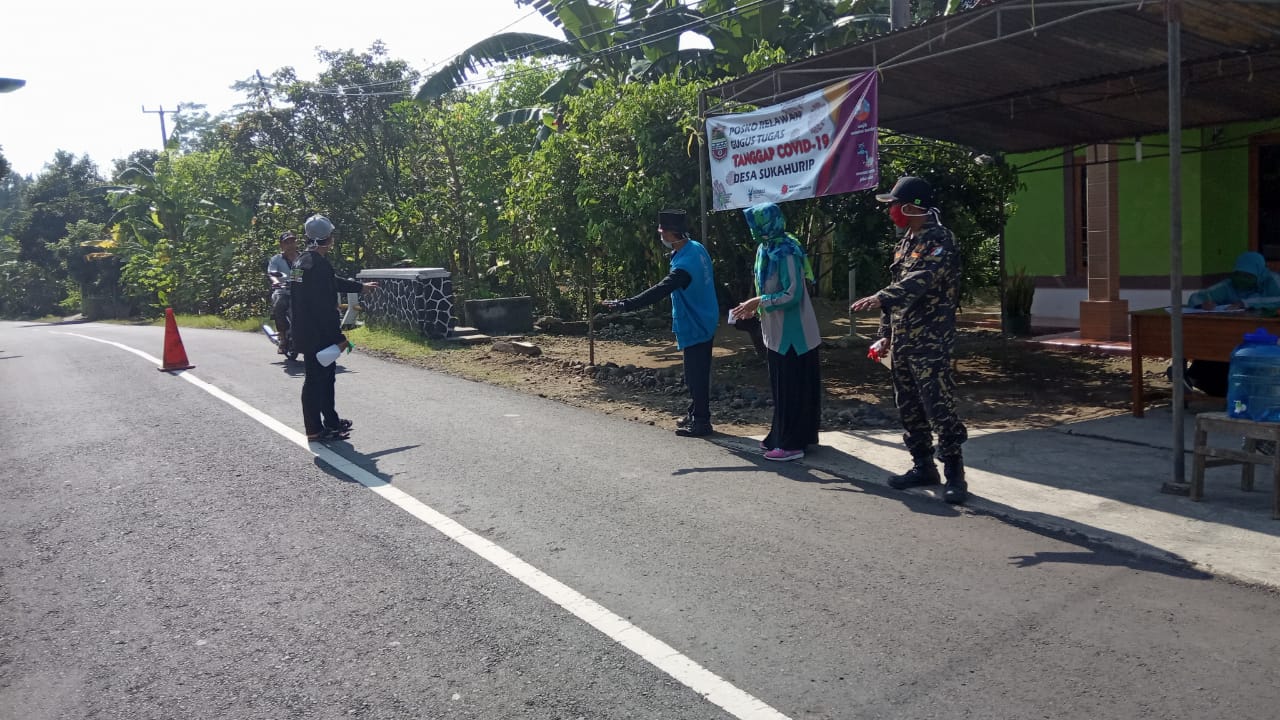 Antisipasi Covid-19, MWC NU Pamarican Bentuk Relawan dan Bagikan Hand Sanitizer