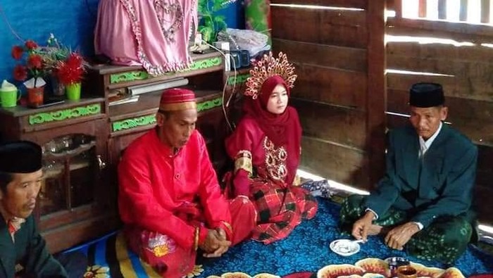 Viral Duda di Makassar Nikahi Gadis Ditengah Pandemi Corona