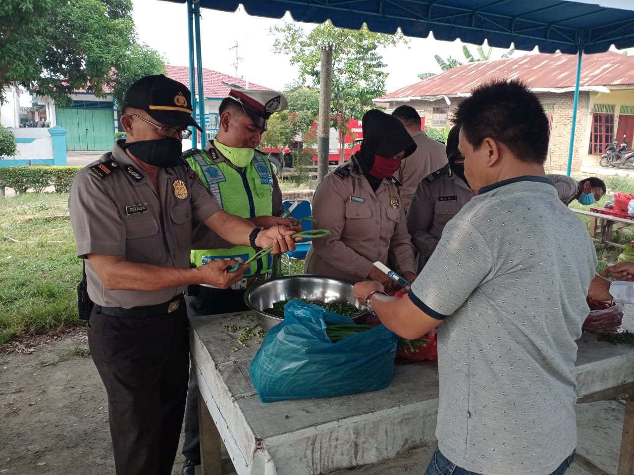 Dapur Umum Corona di Batang Kuis, Siap Salurkan Makanan