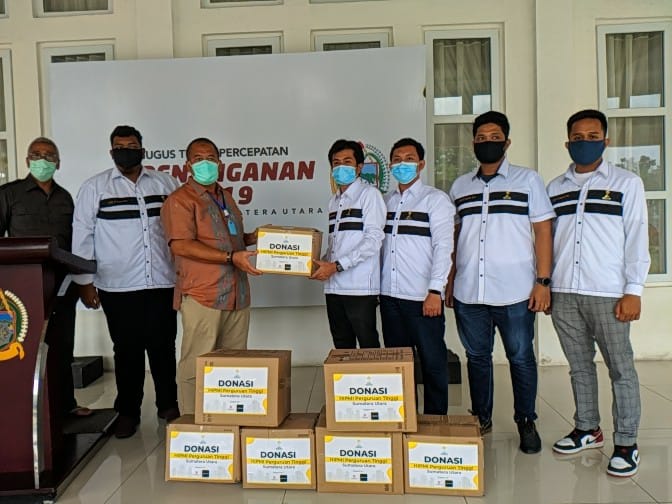 Hipmi Perguruan Tinggi Sumatera Utara, Peduli Pandemi Covid-19