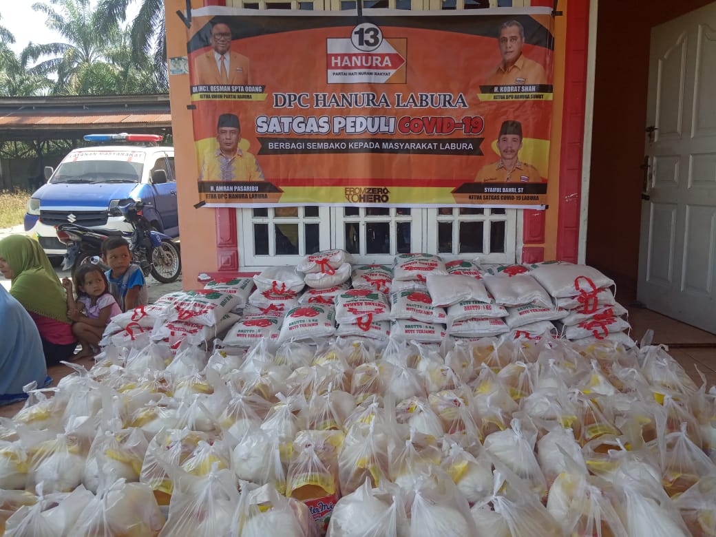DPC Partai Hanura Labura Peduli Covid-19