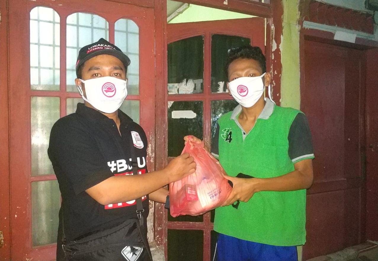 Ikuti Anjuran Gubsu, PGK Sumut Bagikan Sembako Langsung ke Rumah Warga
