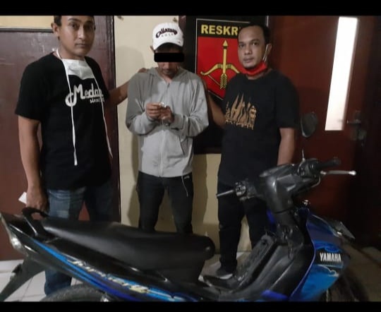 Warga Tanjung Morawa Gugup Diberhentikan, Akhirnya Diamankan Bersama Barang Bukti Sabu