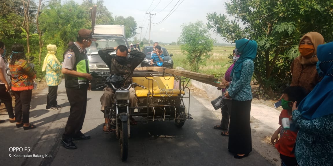 Polsek Beringin, Himbau Masyarakat untuk Tidak Mudik dan Terapkan Physical Distancing