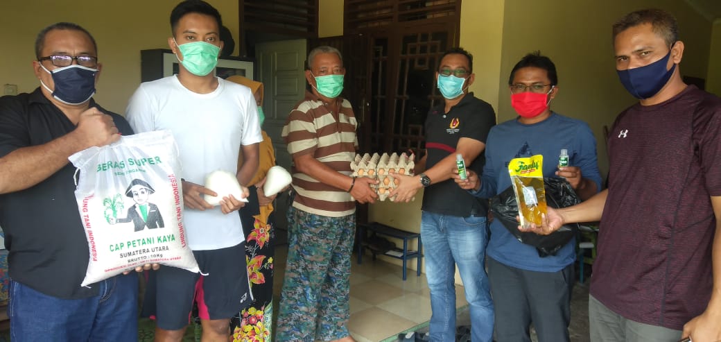 KONI Asahan, Berikan Bantuan kepada Atlit Pelatda Sumut PON 2020