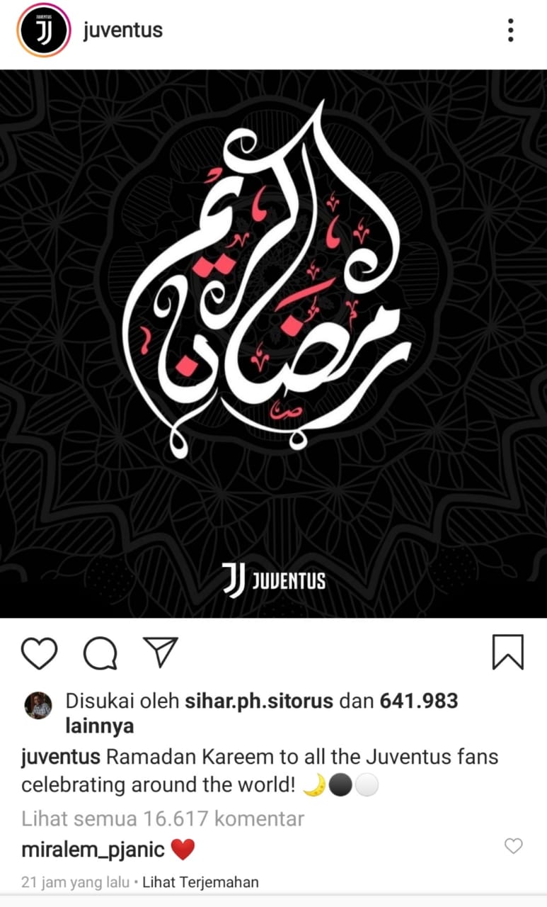 Empat Klub Sepak Bola Ternama Eropa, Ucapkan Selamat Ramadhan, Tinggal di Rumah