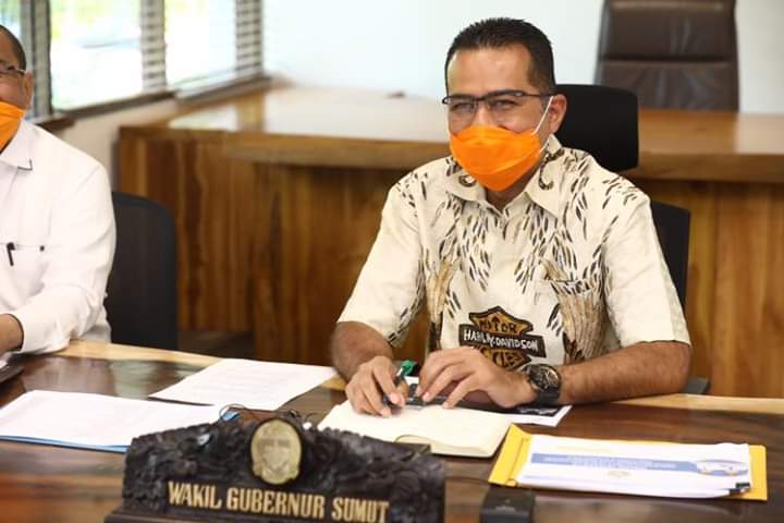 Wagub Sumut Ajak PTS Ikut Serta Tangani Covid-19
