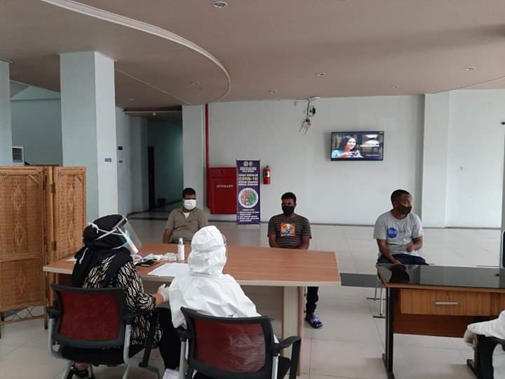 Tiga Warga Medan Jalani Isolasi Mandiri di P4TK