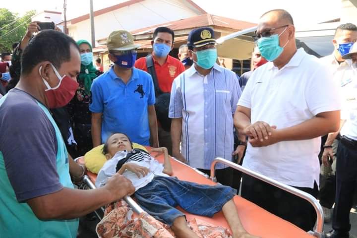 Akhyar Kunjungi Anak Kurang Gizi, Pastikan Pelayanan Kesehatan Berjalan Baik