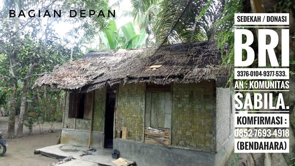 Gercep, Rumah Wak Piol Sudah Mau Roboh Butuh Perhatian Kita Bersama