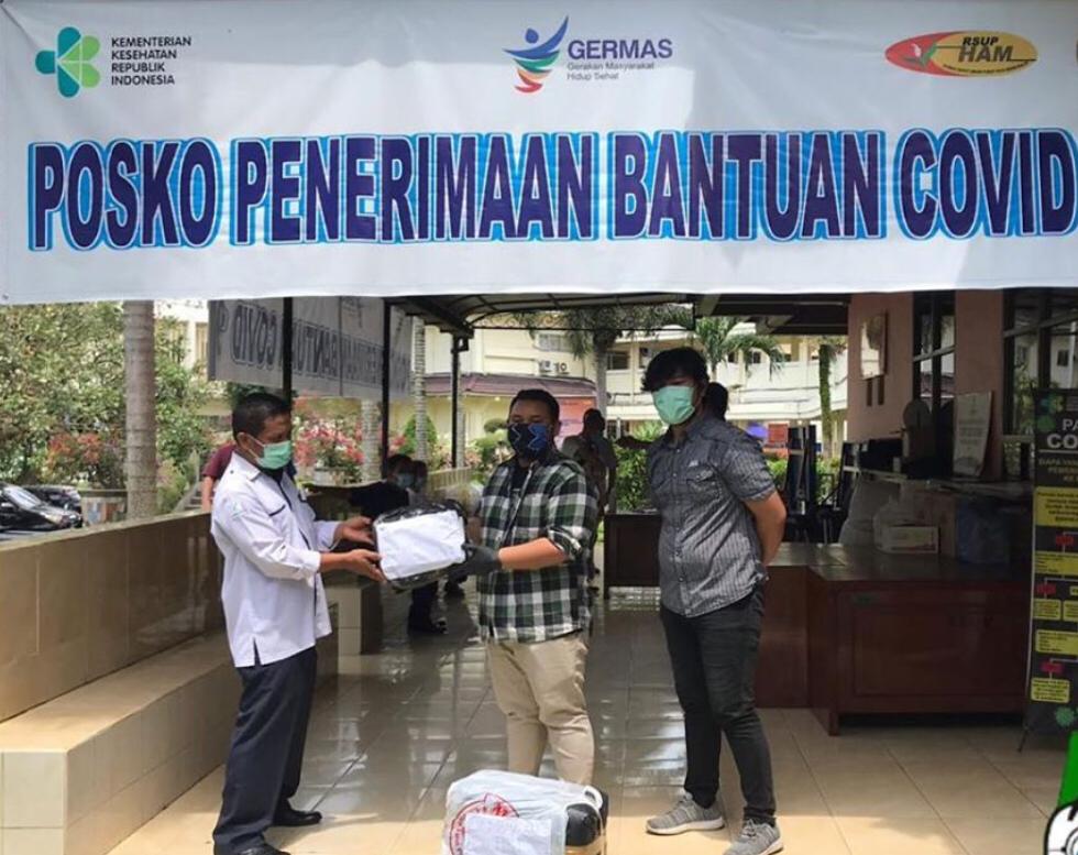 HMI Komisariat FKG USU, Salurkan APD ke RS dan Bagikan Sembako ke Masyarakat