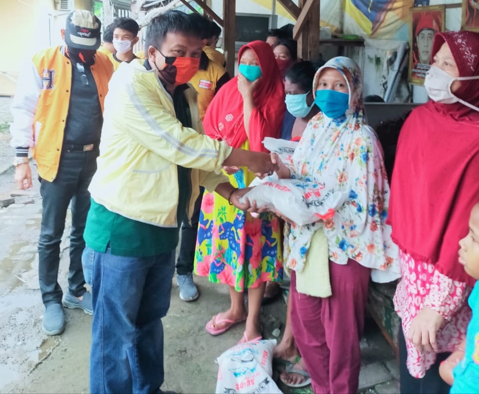 Partai Hanura Medan Barat, Memberikan Tali Asih kepada Rakyat Terdampak Covid-19