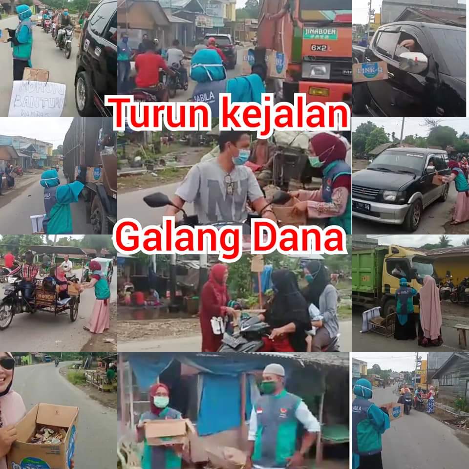 Komunitas Sabila Peduli Bencana Banjir di Kecamatan Kuala Langkat