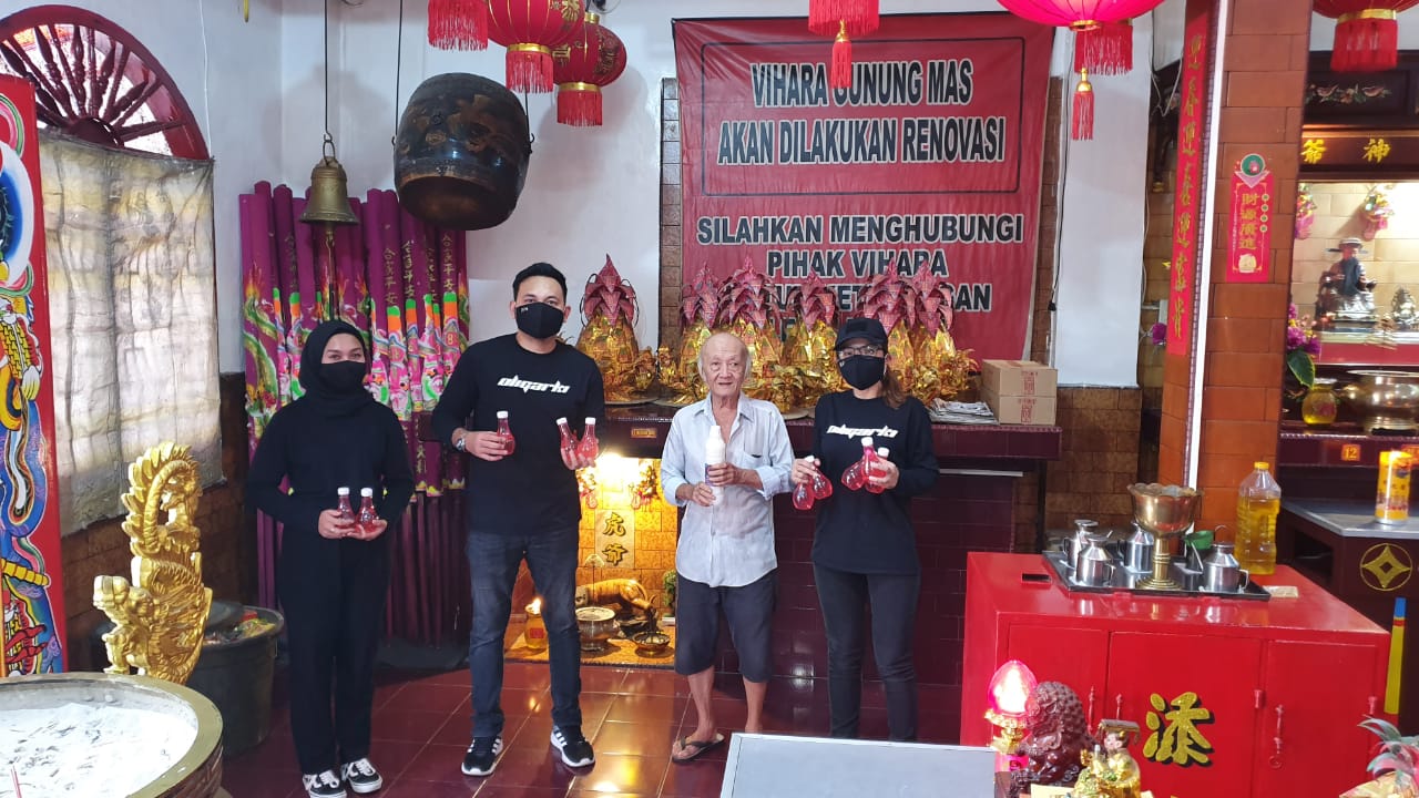 Komunitas Millenial Oligarki di Kuil Shri Mariamman, jalan Teuku Umar