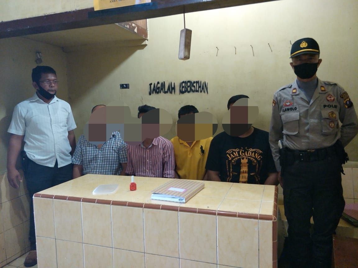 Ricuh OKP di Mapolres Binjai