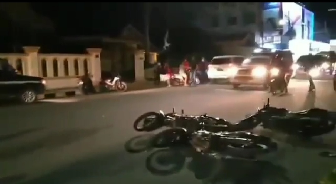 Ricuh OKP di Mapolres Binjai