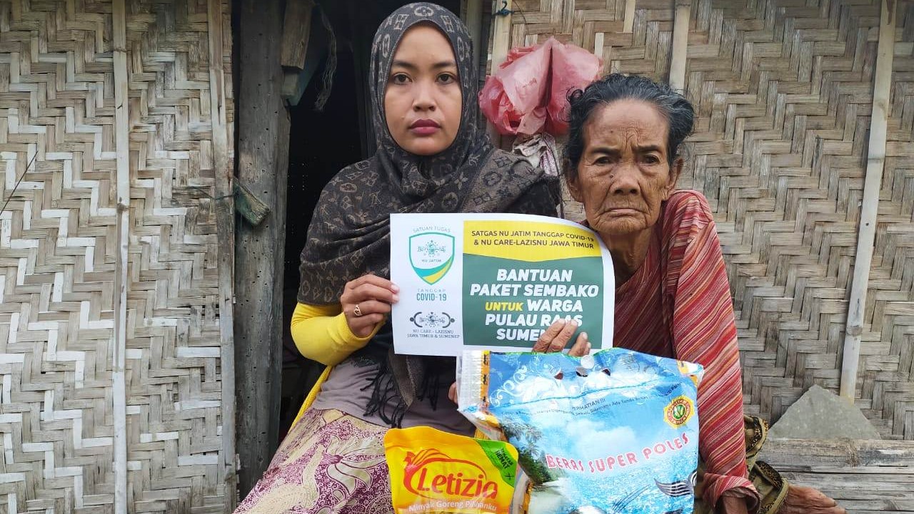 NU Jatim, Jangkau Sejuta Paket Sembako di Kawasan Kepulauan Sumenep