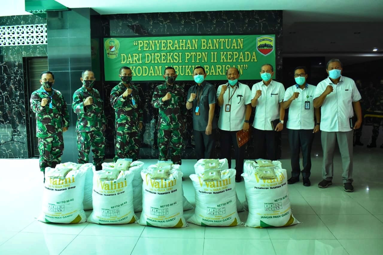 PTPN II, Salurkan Program CSR ke Kodam I BB