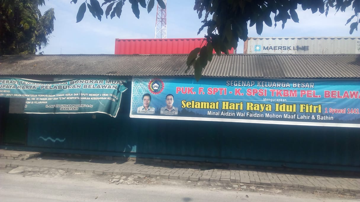 Gaji Buruh TKBM Pelabuhan Belawan, Belum Dibayar Selama 4 Bulan