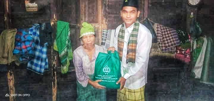Pejuang Islam Nusantara Padang Lawas, Berbagai Sembako kepada Masyarakat yang Membutuhkan