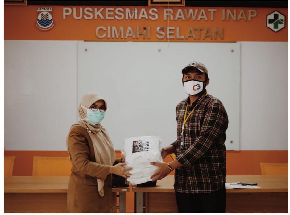 TIM C3, Distribusikan 1000 Hazmat Suit ke Puskesmas