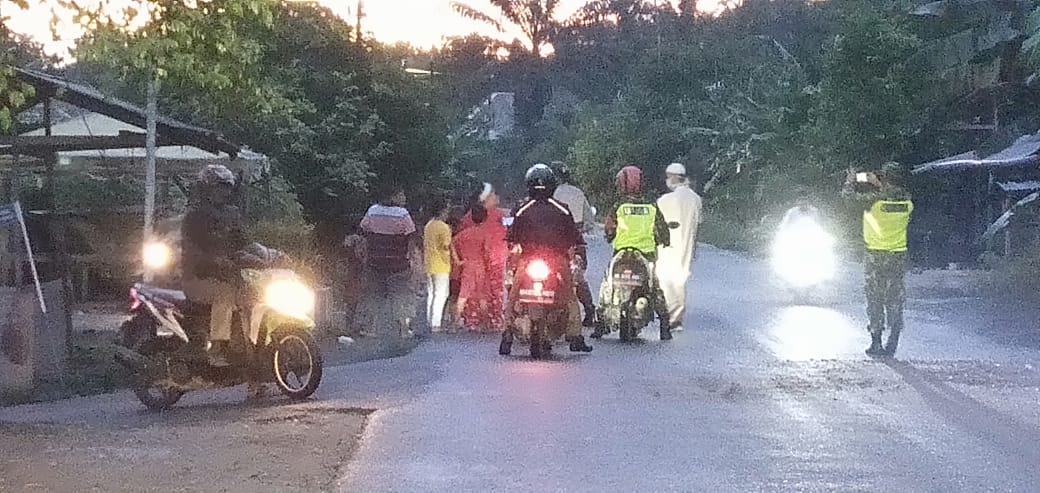 Polsek Bangun Purba, Lakukan Patroli Asmara Subuh Antisipasi Covid-19