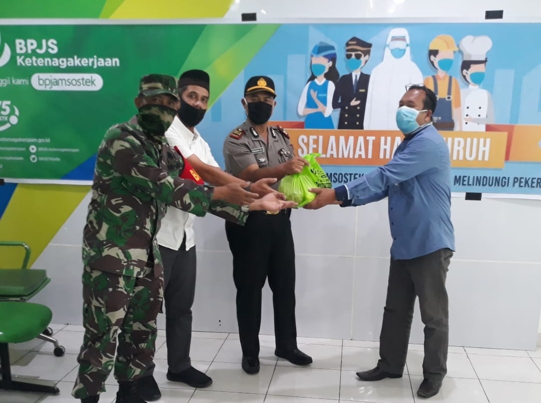 Serikat Buruh, Dapat Bantuan dari BPJS Ketenagakerjaan dan Polsek Tanjung Morawa