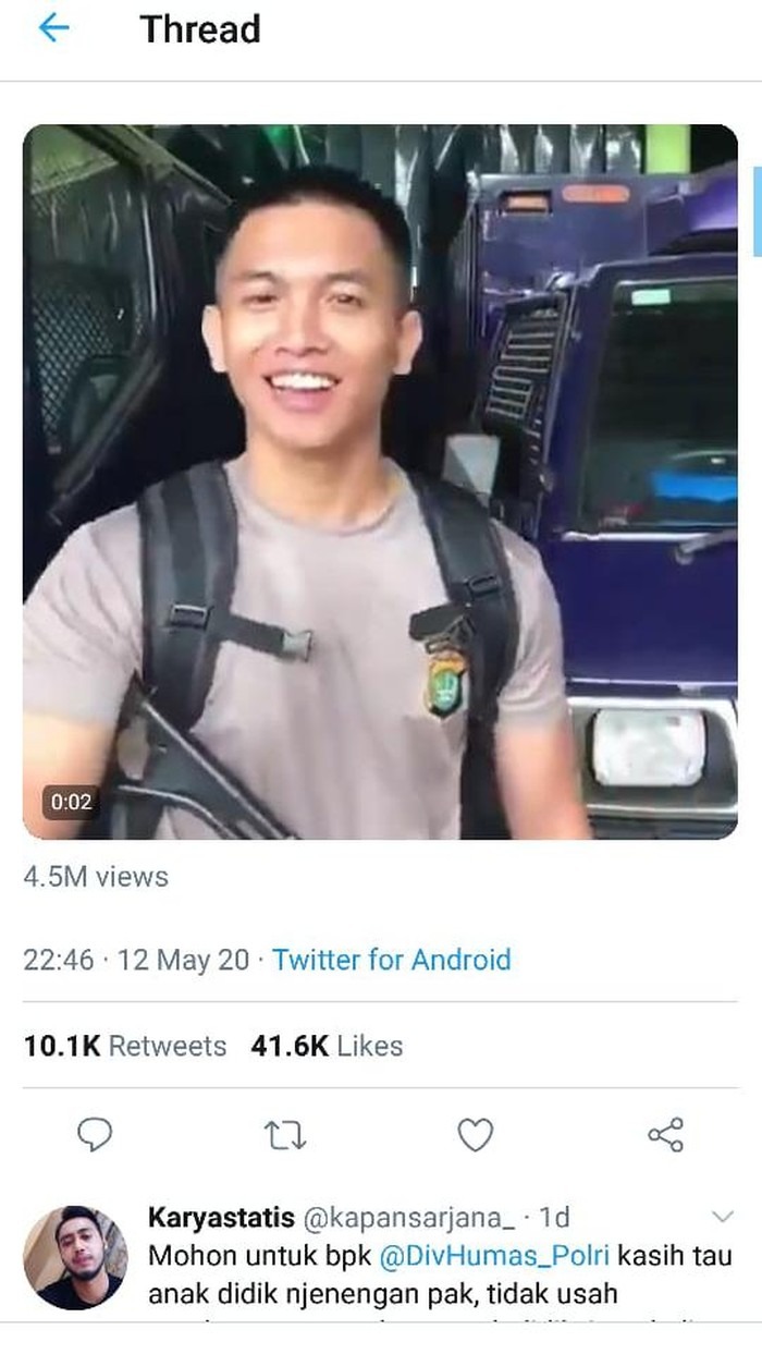 Tak Terima Diviralkan, Polisi 'Pengokang Senpi' Bikin Aduan