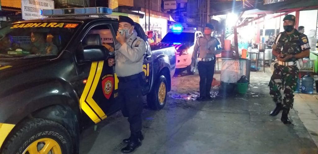 Polresta Deli Serdang, Amankan Malam Idul Fitri dan Himbau Warga Cegah Covid-19