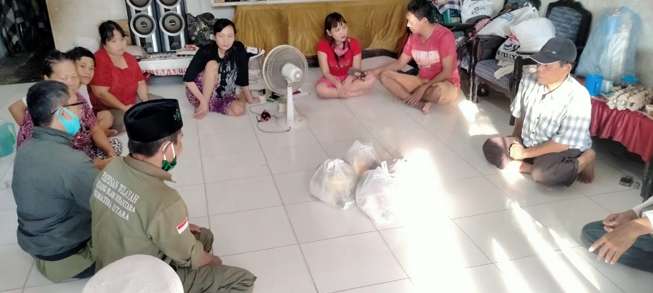 Pejuang Islam Nusantara Sumatera Utara, Berikan Bantuan kepada Penyandang Disabilitas