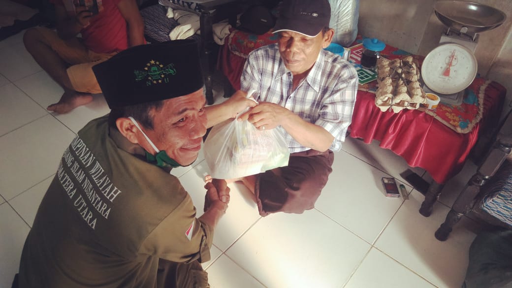Pejuang Islam Nusantara Sumatera Utara, Berikan Bantuan kepada Penyandang Disabilitas