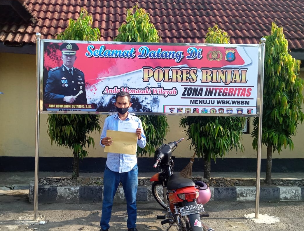 Diduga 18 Ton Tawas di PDAM Binjai Raib, KOMP2B Surati Resmi Polres Binjai