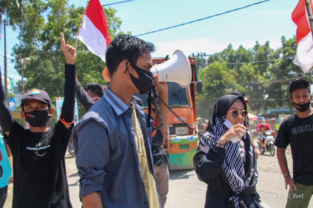 Pemuda Perdagangan Demo, Tuntut Galian C Ilegal Ditutup