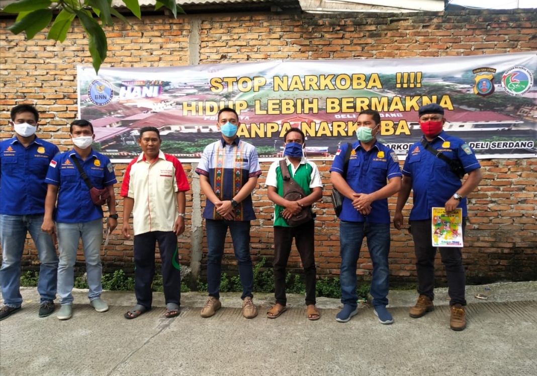 Hari Anti Narkoba Intenasional, Polresta Deli Serdang Gelar Bakti Sosial (2)