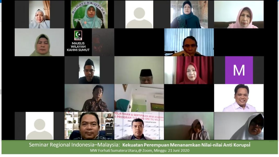 Menuntaskan Korupsi Dalam Politik Melalui Kekuatan Perempuan (Catatan Webinar Forhati Sumut)
