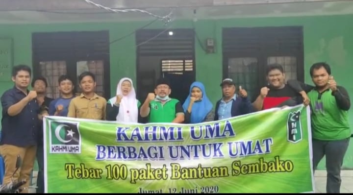 KAHMI UMA, Berbagi Sembako Di Tengah Covid-19