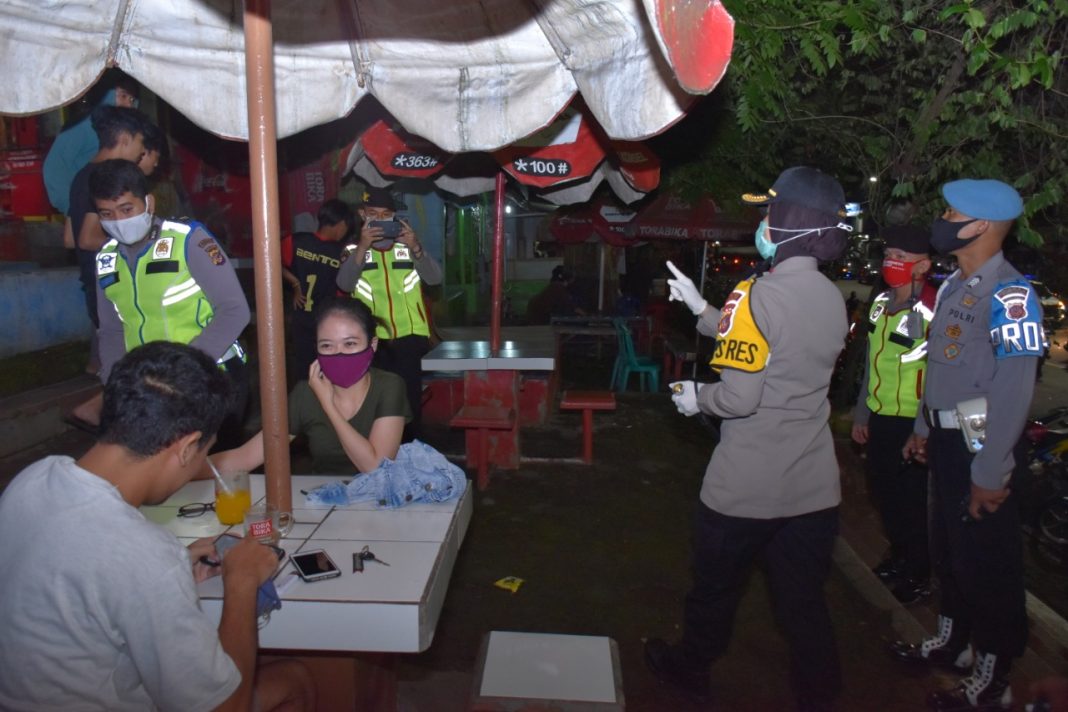 Kapolres Banjar, Gelar Patroli Gabungan Jelang New Normal