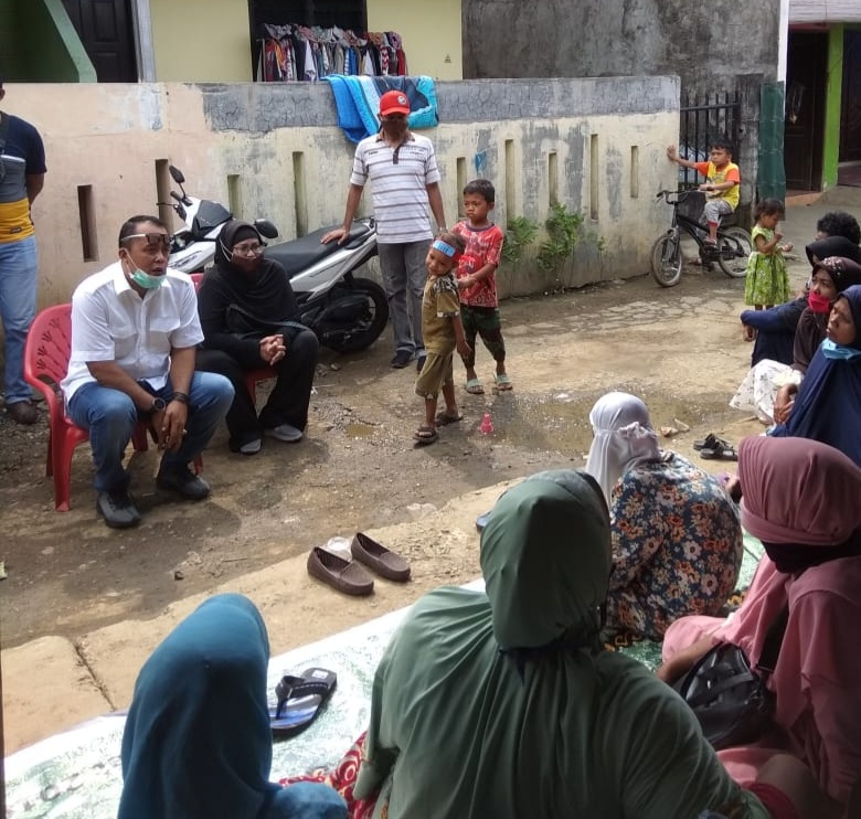 Ketua Komisi II DPRD Medan, Kunjungi Masyarakat untuk Cek Bantuan Pemerintah