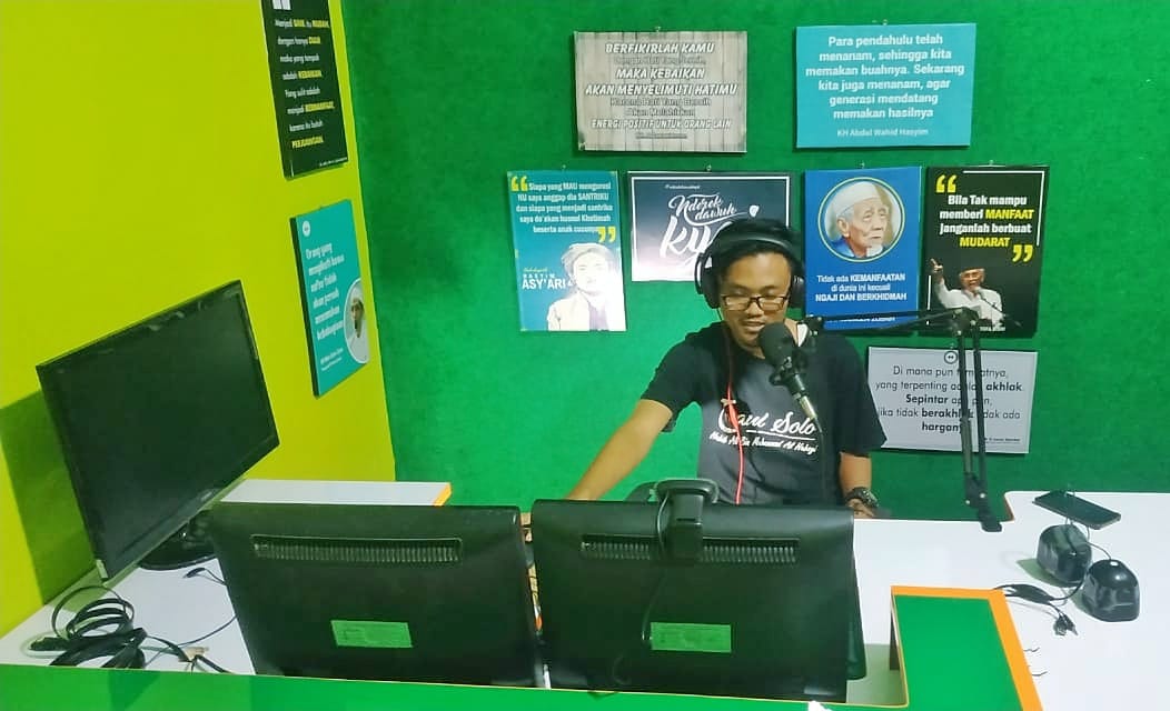 Maksimalkan Dakwah Digital, NU Pringsewu Dirikan Studio Siar