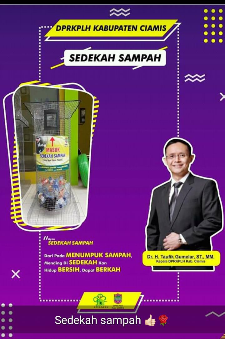 Pemkab Ciamis, Luncurkan Program Sedekah Sampah