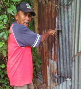 Kepala Desa Sei Siur Langkat, Inisiasi Pembangunan Rumah Kecil Layak Huni