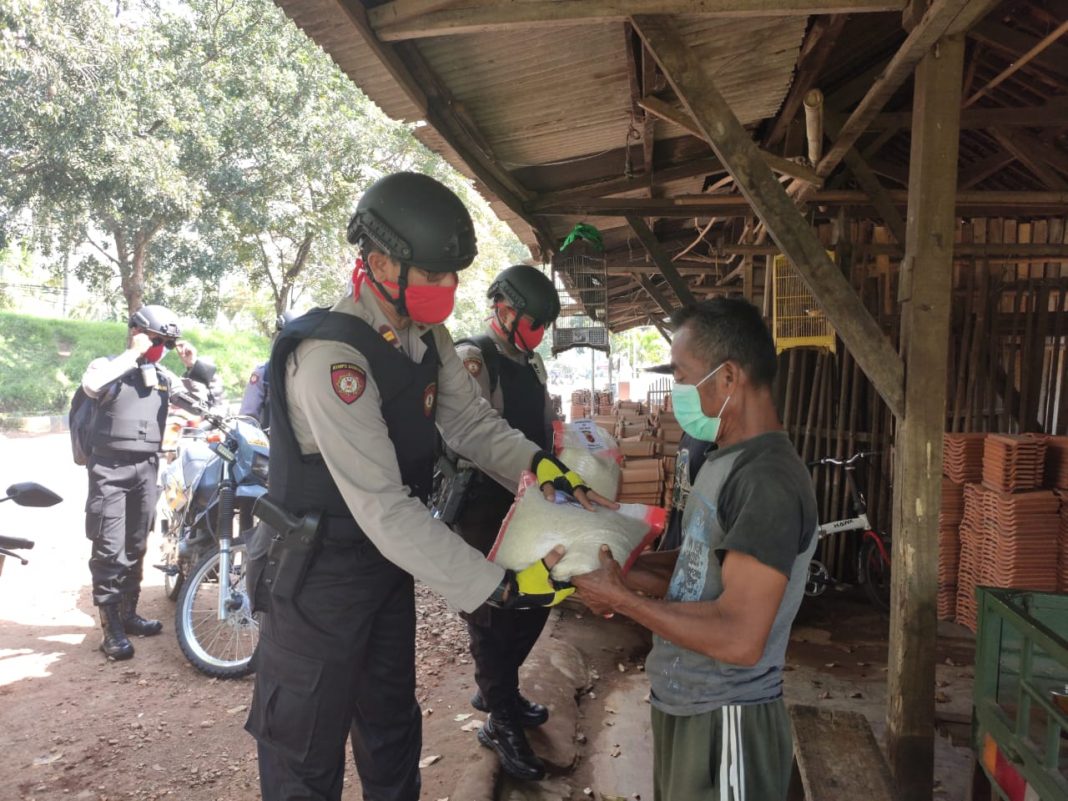 Polres Banjar, Bakti Sosial Menuju New Normal