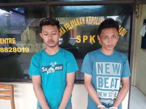 Polsek Binjai Timur, Tangkap 2 Pria Diduga Pemilik Pil Ekstasi