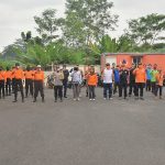 Siaga Covid-19, Polres Banjar Gelar Latihan Bersama