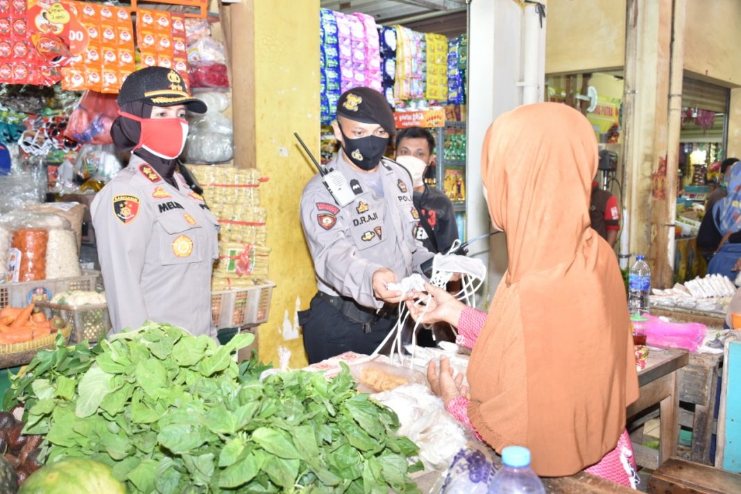 Jelang AKB, Polres Banjar Laksanakan Publik Speaking dan Sosialisasi Protokol Kesehatan