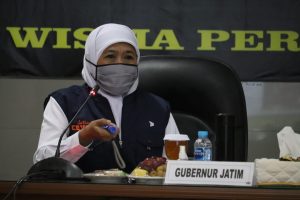 Panglima TNI dan Kapolri, Pimpin Rapat dengan GTPP COVID-19 Jatim