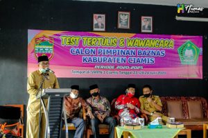 Herdiat Sunarya, Hadiri Seleksi Capim Baznas Ciamis