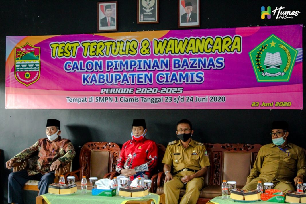 Herdiat Sunarya, Hadiri Seleksi Capim Baznas Ciamis